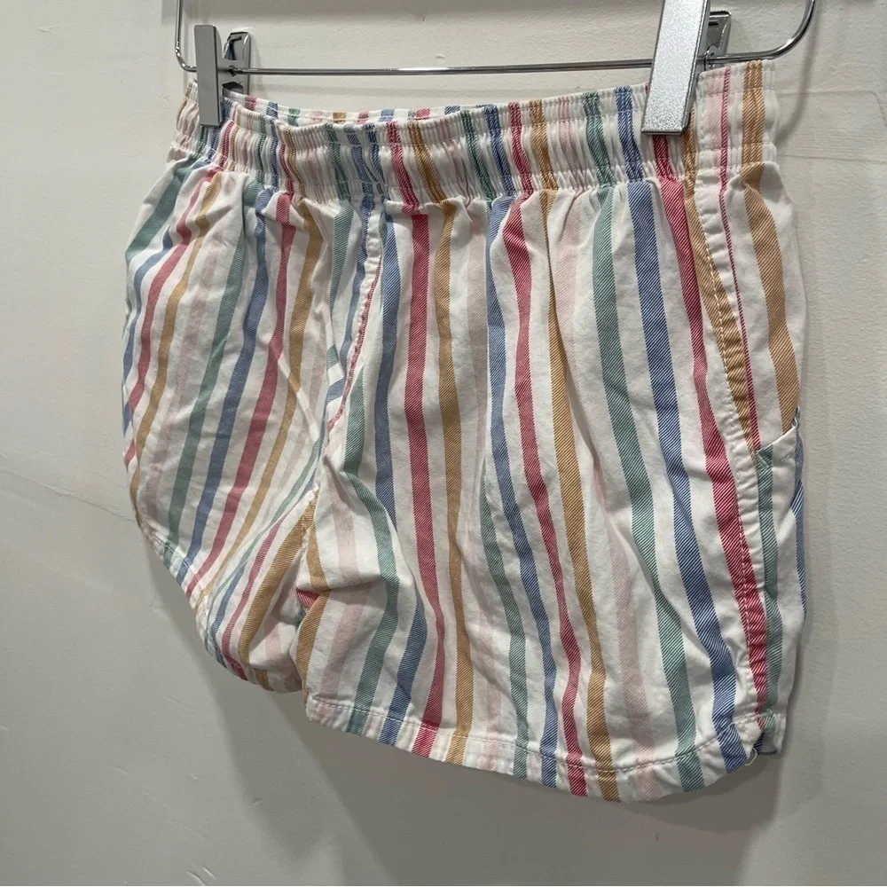 Old Navy Colorful Stripe Shorts Cotton Girls XL 14